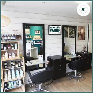 Le salon de coiffure Nouvelle Vague à Carantec
